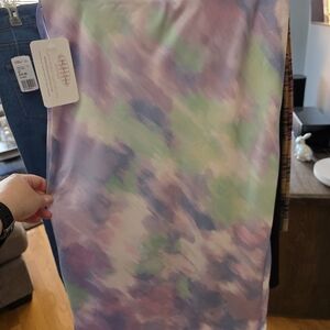 Skies Are Blue Multicolor Pencil Skirt